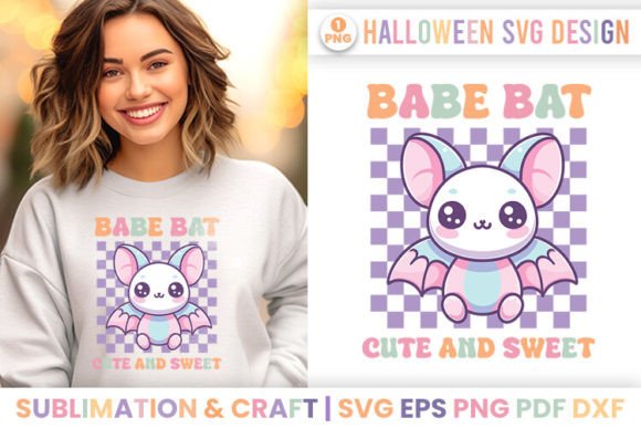 Babe Bat Cute and Sweet SVG for Crafts and Graphics