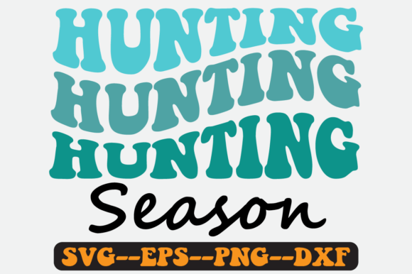 Hunting Season Groovy Retro SVG Design Review
