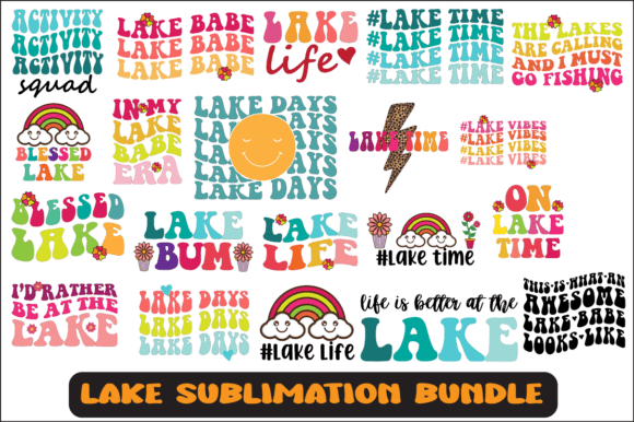 Lake Svg Sublimation Design Bundle Review
