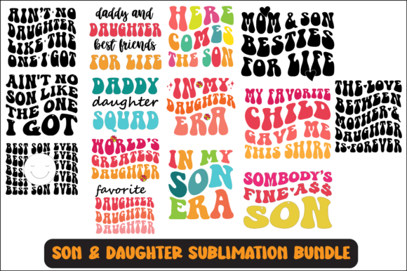 Son Daughter SVG Sublimation BUNDLE Review