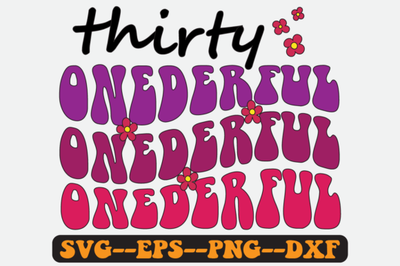 Thirty Onederful Groovy Retro SVG Design Review